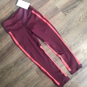 Lululemon Zip the line crop 23” NWT SZ 6